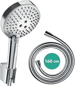 Hansgrohe 27668000 Ducha de Mano con 3 Tipos de Chorro ...