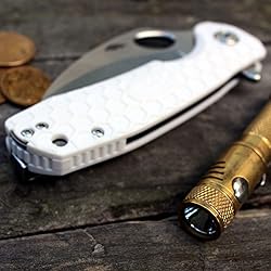 Honey Badger White Handle Kit with White Backspacer