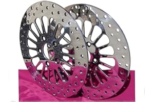 KCINT ROTORS FRONT & REAR FOR HARLEY SOFTAIL DYNA SPORTSTER SPOKE STYLE BRAKE ROTOR