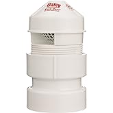 Oatey Sure-Vent 1-1/2 in.–2 in. 160 Branch, 24 Stack DFU Air Admittance Valve with White PVC SCH. 40 Adapter