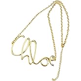 Retro Elegant Gold Plated Letter Waist Chain For Women Metal Daily Jewelry