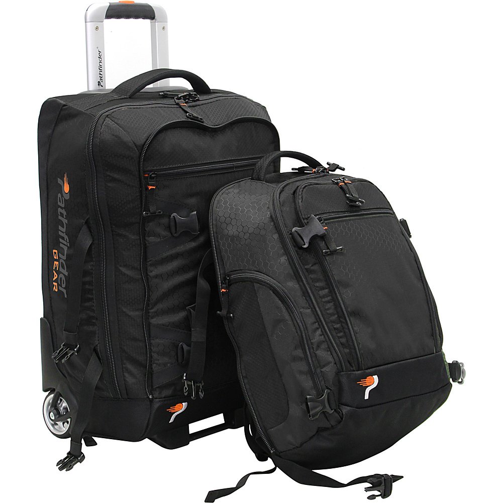 Pathfinder Luggage Gear Gear Burro Suitcase Carry On Bag Backpack (One