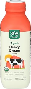 365 By Whole Foods Market Organic Heavy Cream, 1 Pt