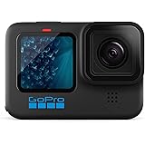GoPro HERO11 Black - Waterproof Action Camera with 5.3K60 Ultra HD Video, 27MP Photos, 1/1.9" Image Sensor, Live Streaming, W