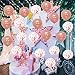 16th Birthday Decorations Party Supplies,16th Birthday Balloons Rose Gold,Number 16 Mylar Balloon,Latex Balloon Decoration,Great Sweet 16th Birthday Gifts for Girls,Photo Props