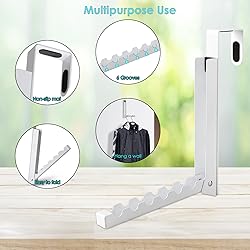 VIAV Over The Door Hooks Hanger,Foldable Over Door