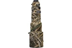 LensCoat Cover Camouflage Neoprene Camera Lens Cover Protection Sigma 500mm F/4 DG OS HSM Sports, Realtree Max5 (lcs500sm5)