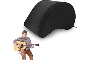 Ymiko Classical Guitar Support - Correcting Playing Posture, Built-in Sponge, Guitar Cushion with Storage Bag