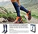 SB SOX Lite Compression Socks (15-20mmHg) for Men & Women – Best Socks for All Day Wear! (Dress - Blue Argyle, L/XL)