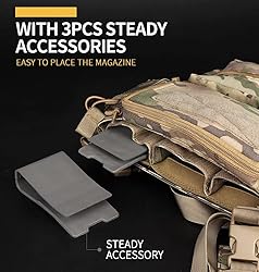 OAREA Camouflage Quick Release Tactical Vest