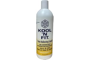 WINTER PLUM Kool N Fit Pain Relief Product (16oz) - Foot, Lower Back Pain Relief, Knee Pain Relief & More, Quickly Absorbed, Non-Greasy, Non-Staining, All Natural
