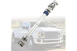 Zelven Lower Steering Shaft U-Joint Compatible with Ford Super Duty F250 F350 F450 F550 2017-2022 Replacement HC3Z-3B676-A HC