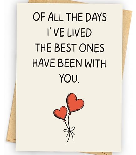 Hallmark Signature Love Card 'So Happy I Have You' – Kaffeethema Für Valentinstag, Geburtstag, Jahrestag