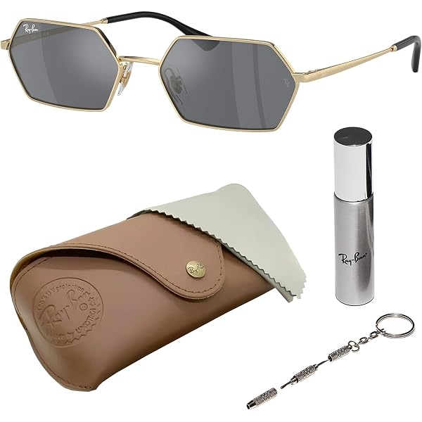 Amazon.com: Ray-Ban RB3741 Rectangle Shape Non-Polarized