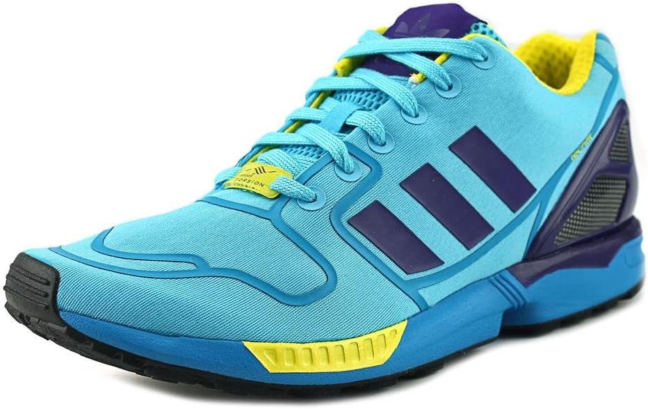 ZX Flux Techfit Mens (OG Pack) in Bright Cyan/Purple/Yellow in