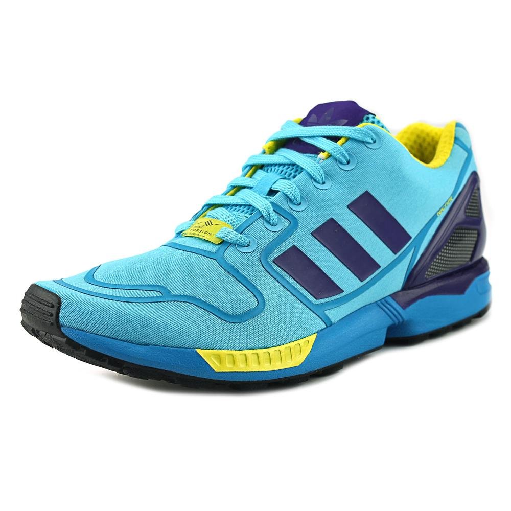 ZX Flux Techfit Mens (OG Pack) in Bright Cyan/Purple/Yellow in