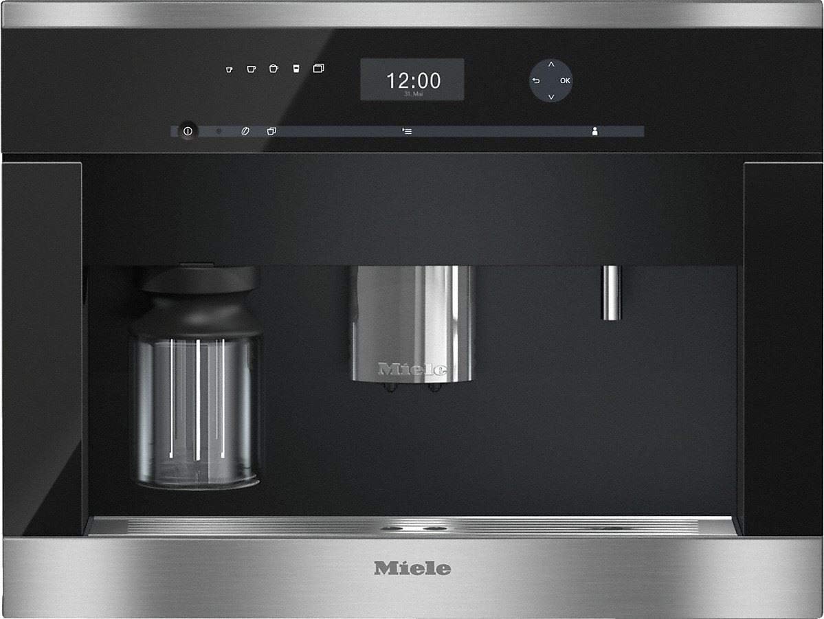 Miele CVA6405 Built In Coffee Maker, CleanSteel Amazon.co.uk Large