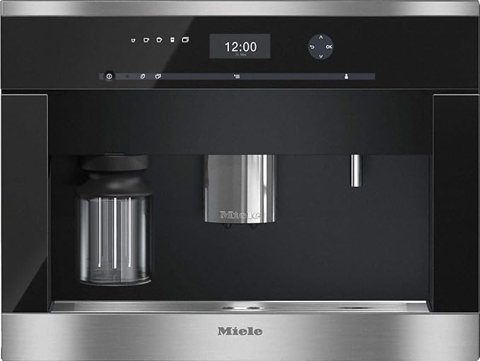 Miele CVA6405 Built In Coffee Maker, CleanSteel Amazon.co.uk Large