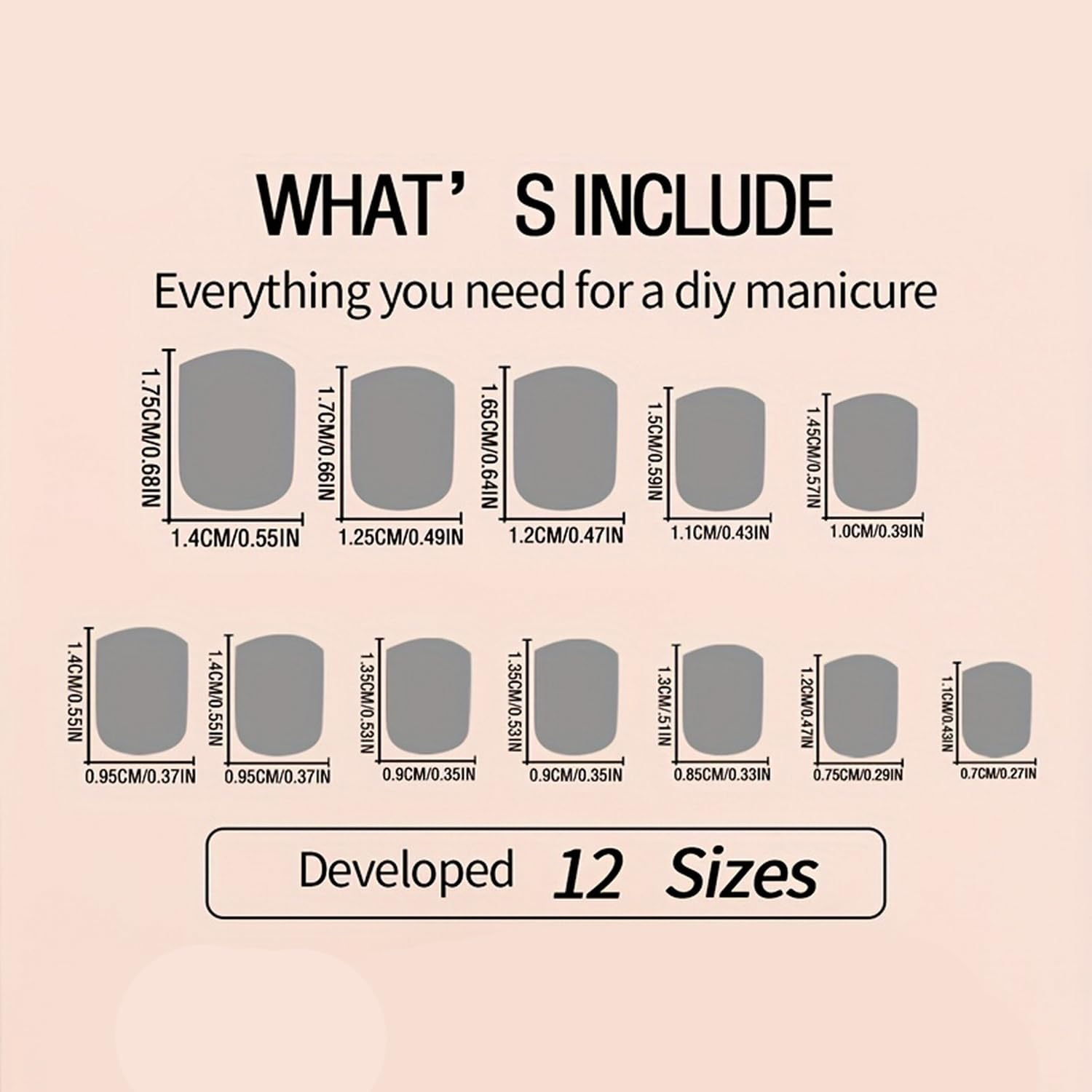 Purple Press on Nails Short Square French Fake Nail Glossy False Nails with Gradient Designs Glossy Purple Black Acrylic Nails Full Cover Stick on Nails for Women and Girls 24 Pcs… - Image 4