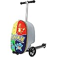 Bioworld Pokemon Character Art Scooter Youth Rolling Carry On Luggage