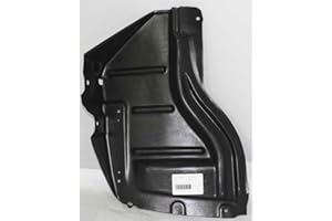 EVAN FISCHER Evan-Fischer Fender Liner Compatible with 2007-2013 Toyota Tundra Plastic Front Section For Models With Plastic Bumper Front Driver Side