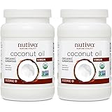 Nutiva Organic Coconut Oil, Virgin, 15 Ounce (Pack of 2)