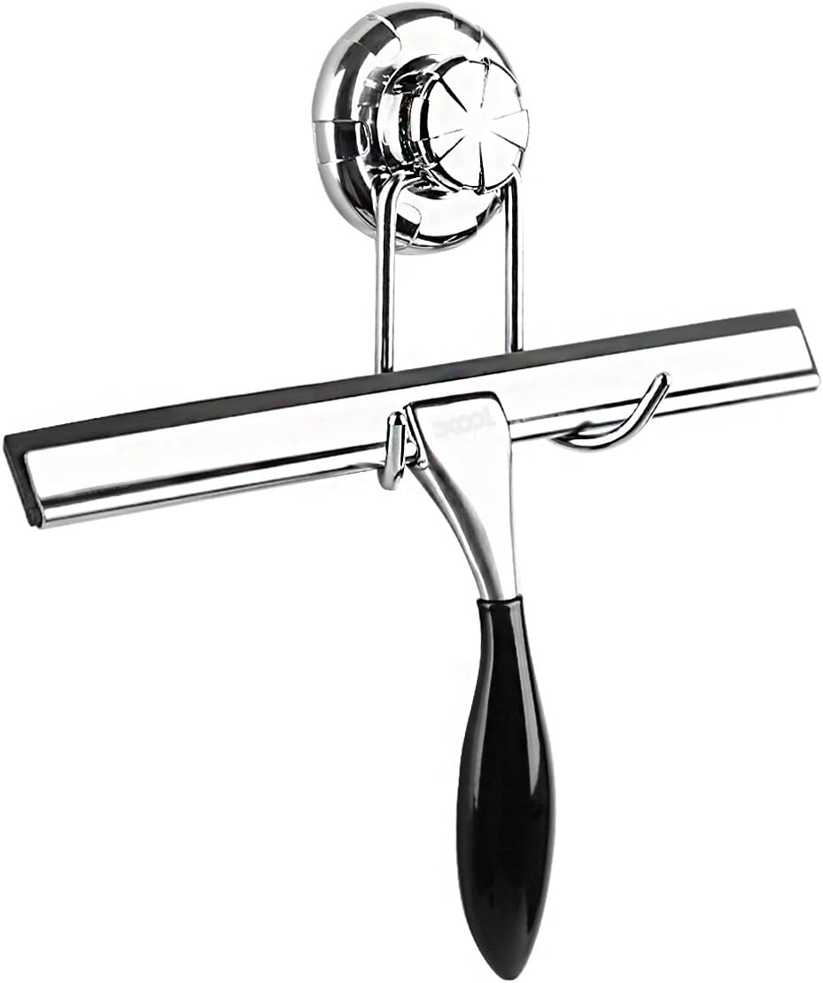 Shower Squeegee, Stainless Steel Squeegee Glass Shower Door