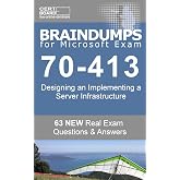 Braindumps for Microsoft Exam 70-413: Check your knowledge before you make an exam.