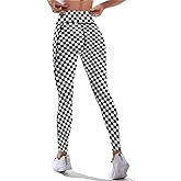 DROEYROEST Tummy Control Yoga Pants for Women with Pockets, High Waist Running Sports Workout Yoga Leggings