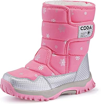 Amazon K T スノーブーツ キッズ ジュニア ブーツ 女の子 男の子