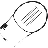 Dioty MTD 746P06851 746-06851 Single Speed Forward Cable for Craftsman M205 M220 Troy Bilt TB200 Black and Decker A2SD Remington RM214