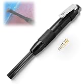 weyleity Air Needle Scaler, 12-Needle Pneumatic Rust Remover, 4000 BPM | 1/4" NPT Compact pneumatic needle scaler for rust, paint, weld slag and corrosion removal on metal surfaces