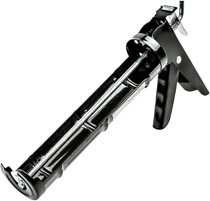 Toolzy 100529 225mm 310ml Kartuschenpresse Schwarz Silokonpresse ...