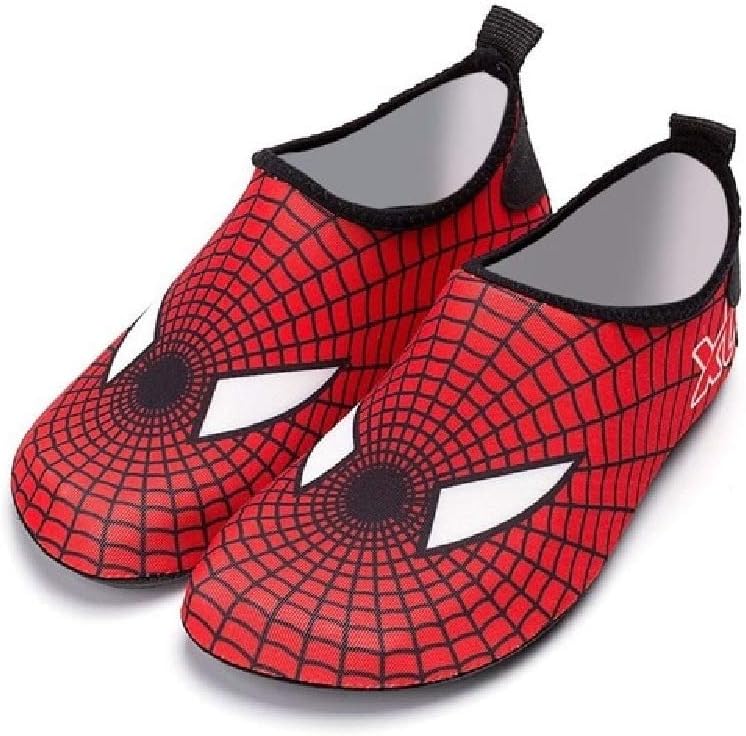 AquaSol Water Shoes Swimming Super Heroes Lightweight Barefoot Kids Quick-Dry Anti-Slip Socks Beach Sports Cartoon