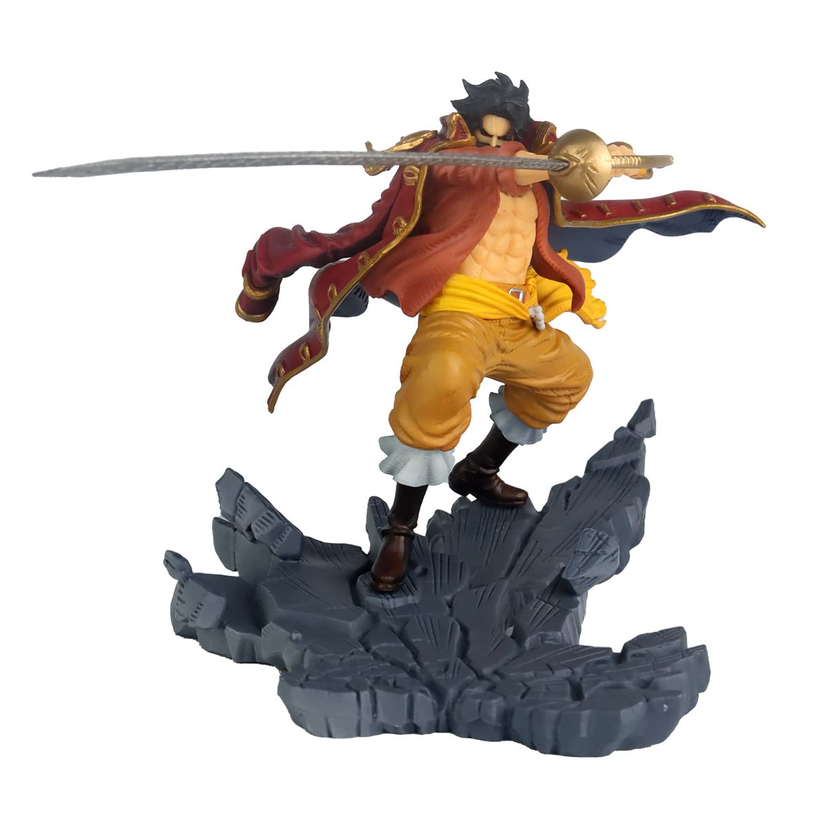 Last level BANPRESTO BAN19080 FIGURE ONE PIECE GOLD ROGER, Animes Action, Multicoloured, M