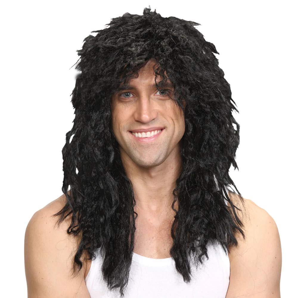 Wicked Costumes Adult Rock Star Fancy Dress Wig