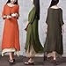 Romacci Women Casual Maxi Dress Vintage Chinese Style Loose Boho Long Dress