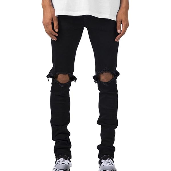 mnml Men's X1 Skinny Denim - Black, 28 at Amazon Men's Clothing store