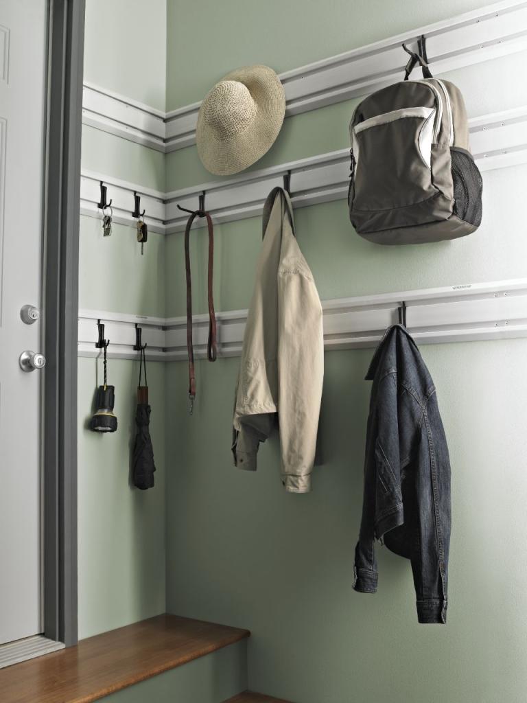 Gladiator GAWC042PZY 4 foot GearTrackHeavy Duty Wall Channel, 2Pack Garage Storage And