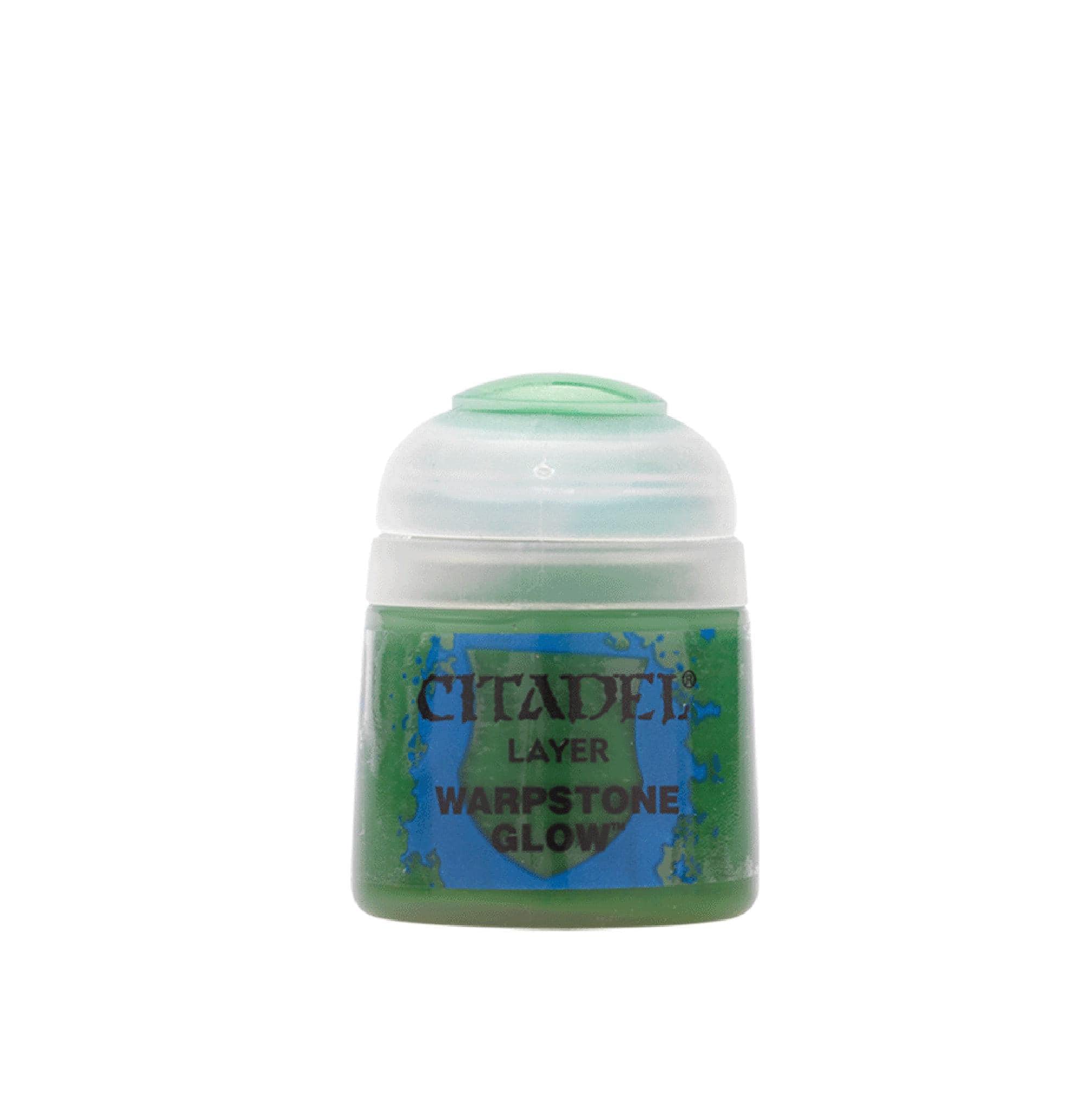Games Workshop - Citadel Colour Layer: Warpstone Glow (12ml) Paint, Green