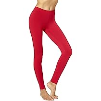 No nonsense Women's Leggings with Pockets, High Waisted Soft Cotton Leggings,  Bottle Green, Small at Amazon Women's Clothing store