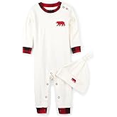 Little Blue House by Hatley Baby Girls Romper & Cap