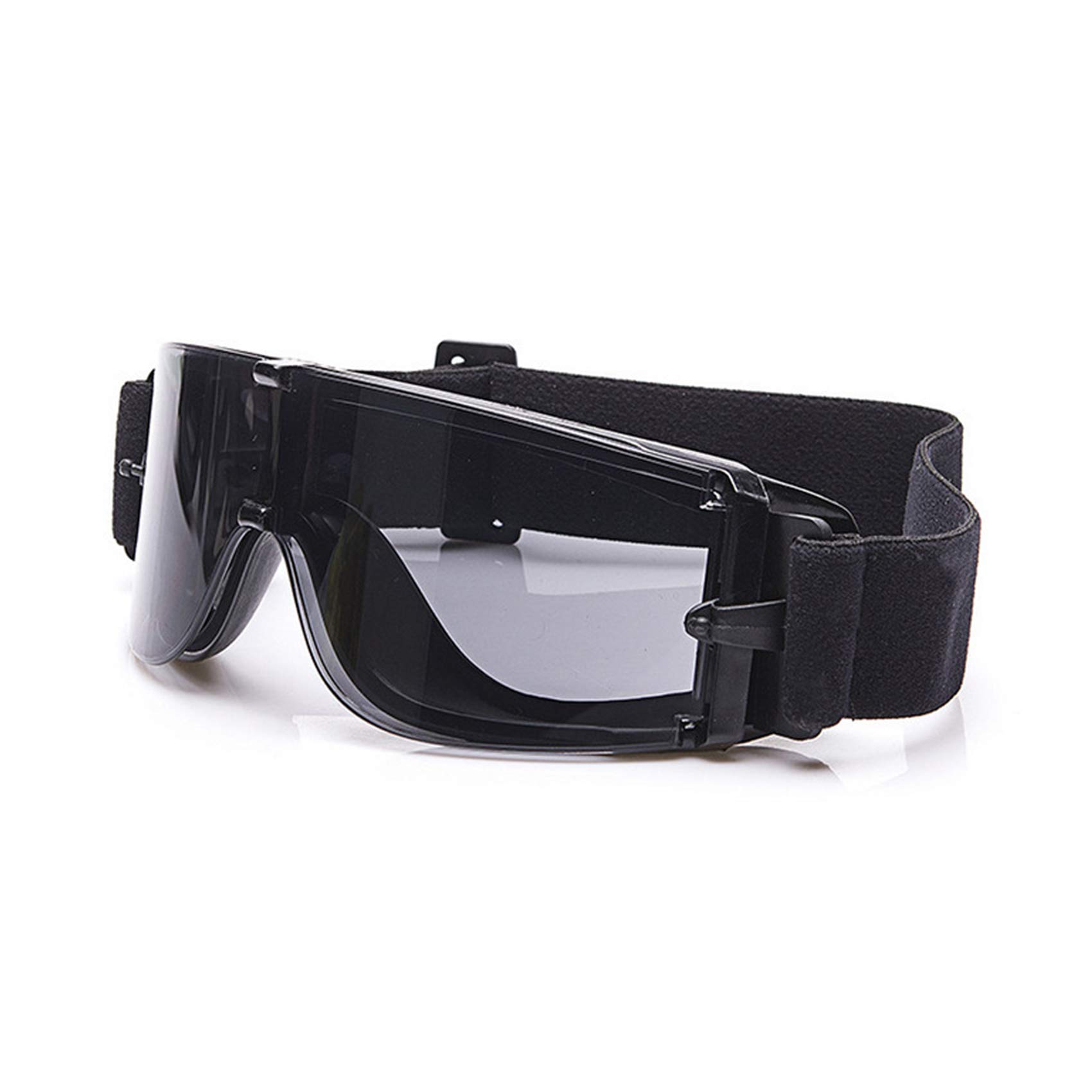 EnzoDate Ballistic X800 Army Safety Goggles 3 Lens Kit Military Sunglasses Anit-UV Combat War Game Eyeshields with Case (black)