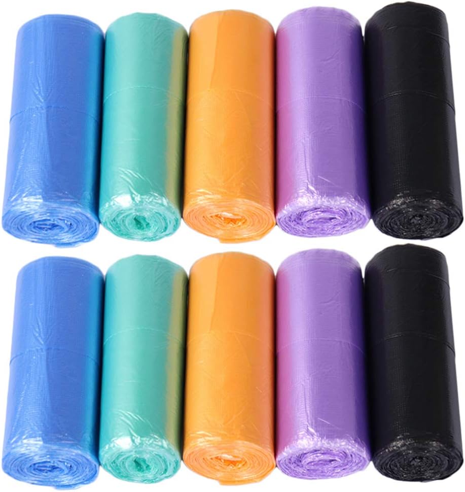 PRETYZOOM 10Rolls Small Trash Bags Recycling and Degradable