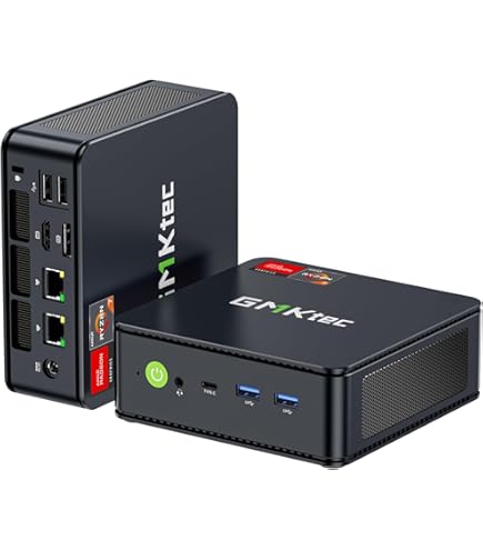 AOOSTAR GEM12 MAX Mini PC, AMD R 9 6900HX(8C/16T,up to 4.9GHz