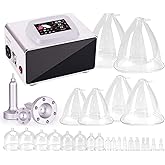 Yofuly Vacuum Therapy Machine with 1500mL Large Cups, Upgrade Vacuum Cupping Machine with Touch Screen, Vacuum Therapy Machine with 24 Cups and 3 Gua Sha Handles