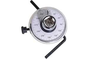Supercrazy 1/2 Inch Drive Torque Angle Gauge Wrench Tool