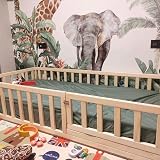 HOMEforDREAMS Kids Montessori Floor Bed 190x120cm Wooden Frame view 3