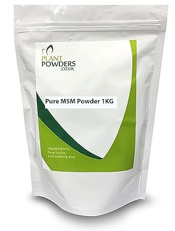 1kg Pures MSM Pulver - ideal für Gelenke + Knorpel - In einfach zu benutzender Dose