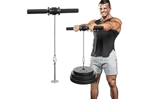 PELLOR Wrist and Forearm Blaster, Wrist Roller & Forearm Roller with Anti-Slip Grip Handles, Forearm Strength Trainer Ideal for Grip Strength, Muscle Building, Rehabilitation